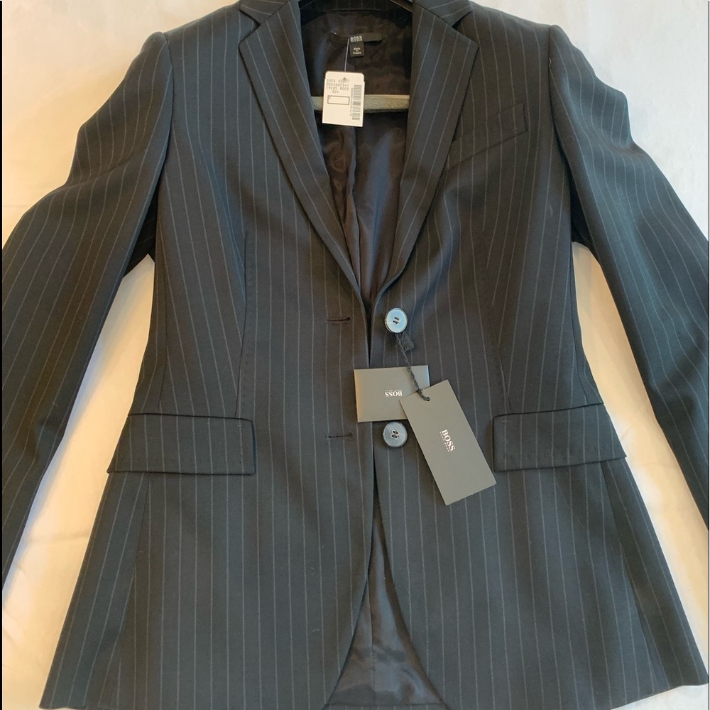 Hugo Boss Black Pinstripe Blazer